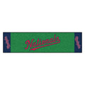 Washington Nationals Putting Green Mat  1.5ft. x 6ft.  Nationals Script Alternate Logo