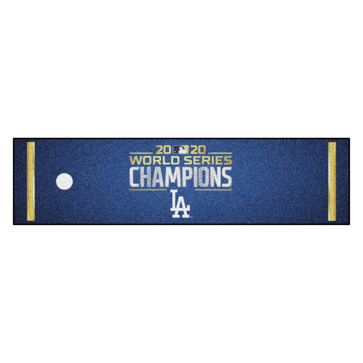 Los Angeles Dodgers 2020 World Series Champions Putting Green Mat  1.5ft. x 6ft.
