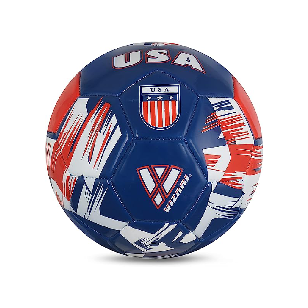 Vizari Mini National Team Soccer Balls-USA Navy