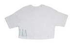 CAB W CROP ALOHA TEE BLK M