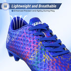 Zodiac JR. Firm Ground Soccer Shoes -Blue - Vizari Sports