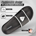 Adult Soccer Slide Sandals - Black - Vizari Sports