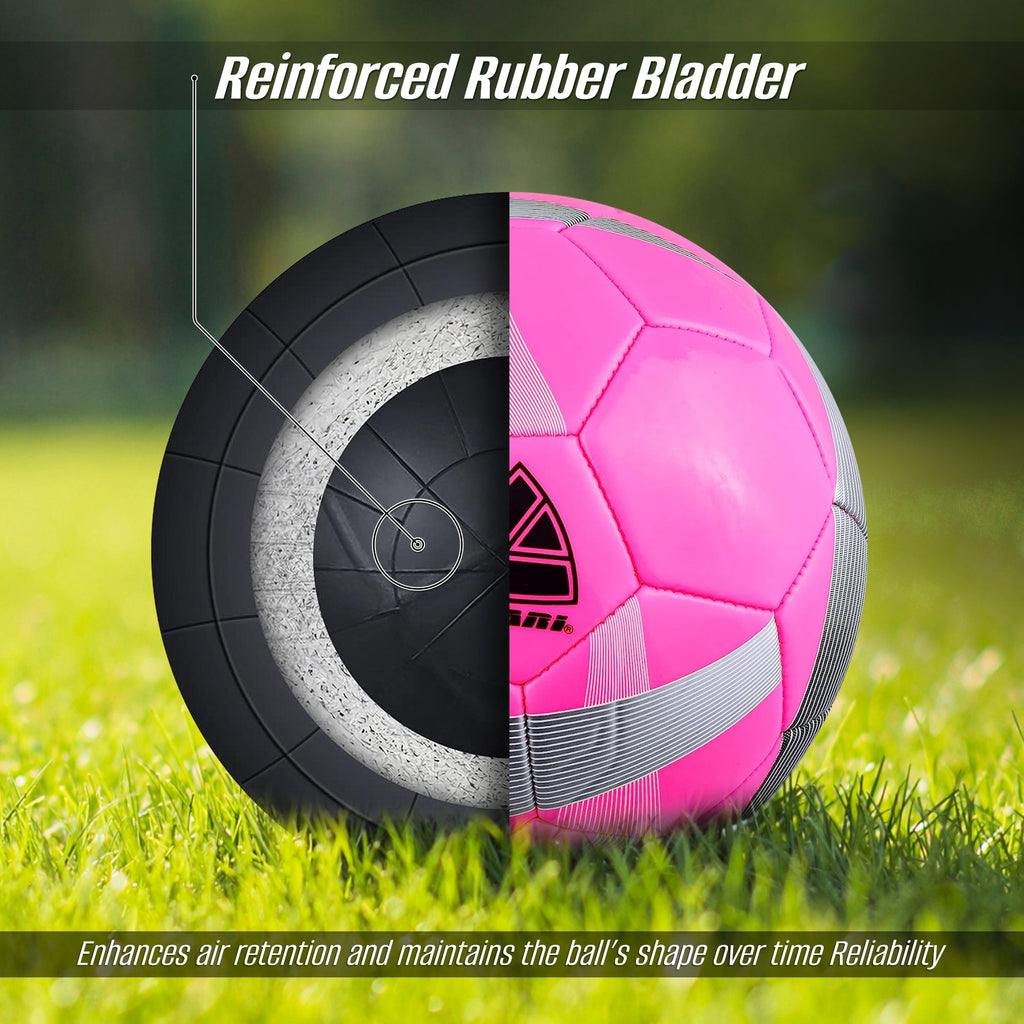 Vizari Hydra Pink Soccer Ball