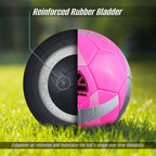 Vizari Hydra Pink Soccer Ball