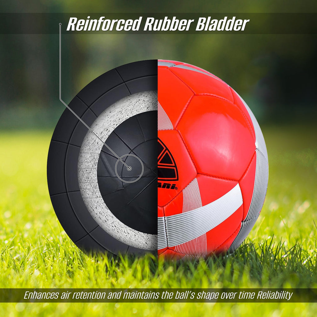 Vizari Hydra Soccer Ball Red