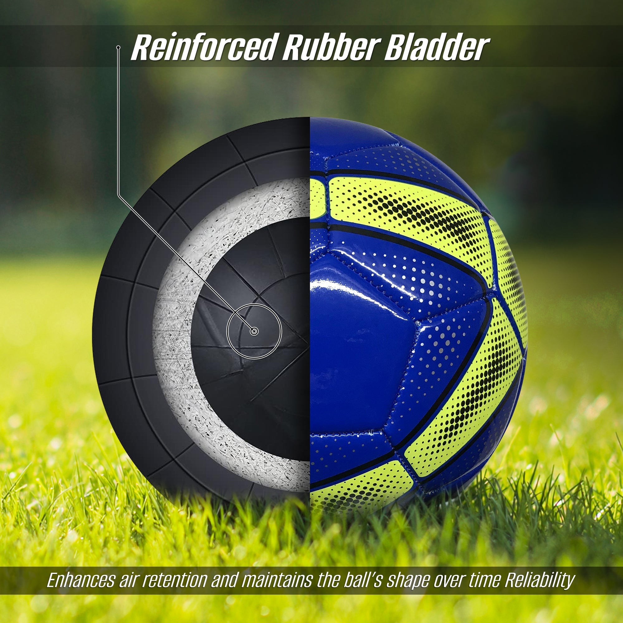 Vizari Sports Cordoba USA Soccer Balls – Cyan Blue