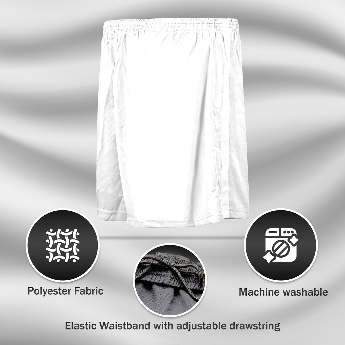 Vizari Campo Soccer Shorts - White