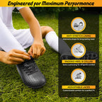 Vizari Stealth Firm Ground Soccer Shoes – Black/White