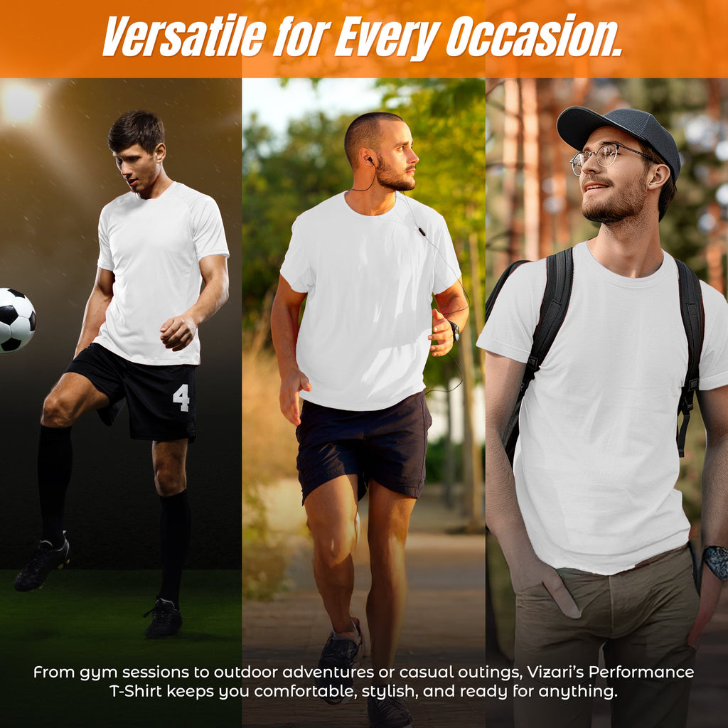 Vizari Performance T-Shirt – White