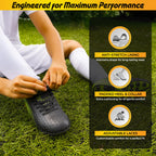 Stealth Firm Ground Soccer Shoes -Black/Green - Vizari Sports
