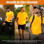 Vizari Performance T-Shirt Neon – Yellow