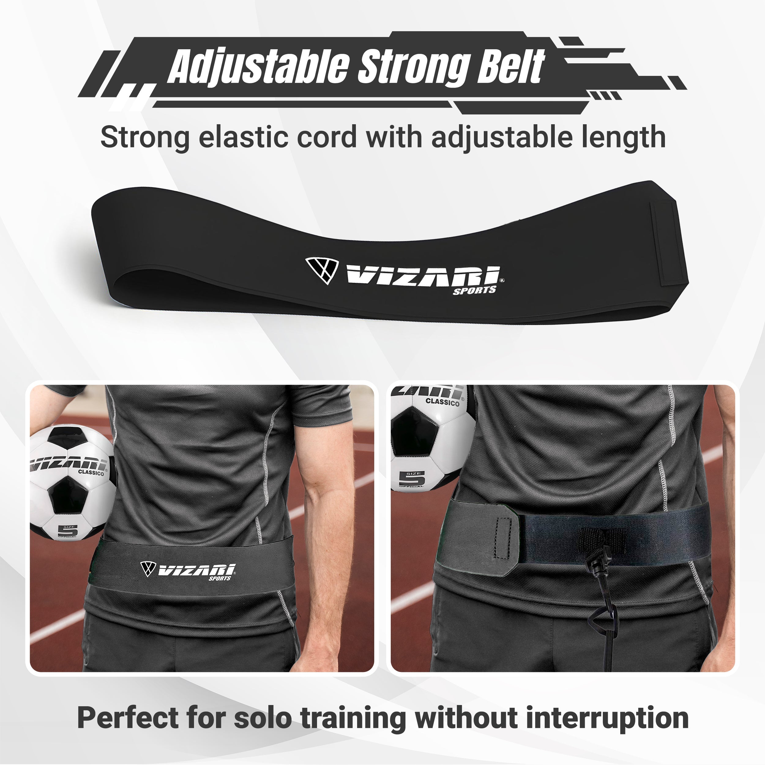 Soccer Trainer - Black - Vizari Sports