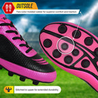 Vizari Sports Infinity Firm Ground Soccer Shoes – Pink/Black