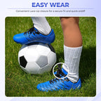 Boca Firm Ground Soccer Cleats - Blue/Black - Vizari Sports