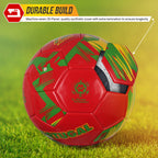 Mini National Team Soccer Balls-Portugal Red - Vizari Sports