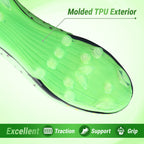 Tioga Adult Firm Ground Soccer Cleats - Lime - Vizari Sports