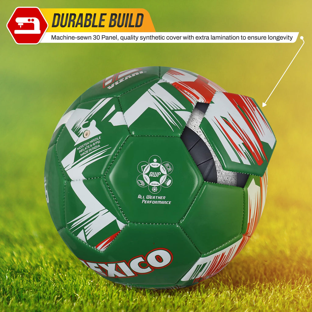 Vizari National Team Soccer Balls – Mexico Green