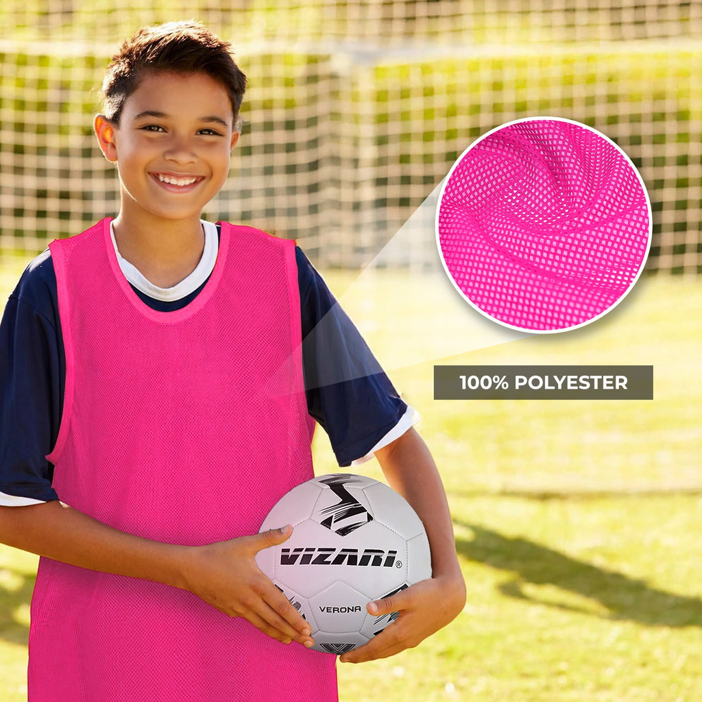 Scrimmage Vest-Pink - Vizari Sports