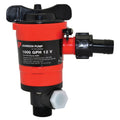 Johnson Pump 48903 Aerator/Livewell Pump, Twin Outlet Ports  1000 GPH