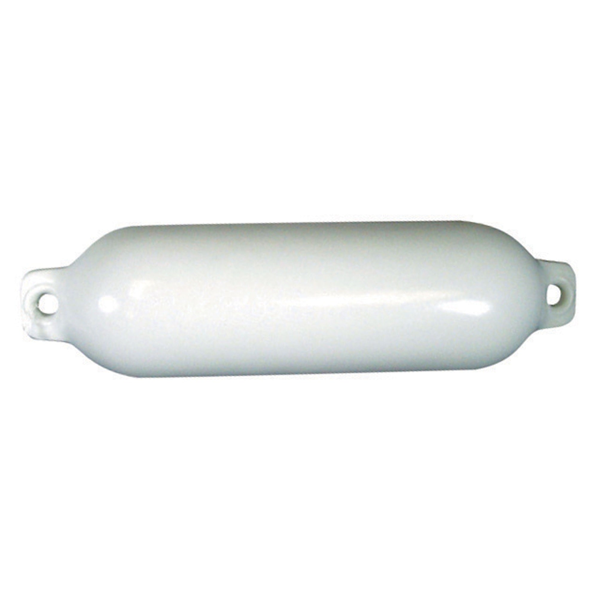 Taylor Made 1028 Hull Gard Inflatable Vinyl Fender  White, 8.5 x 27