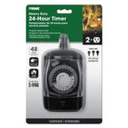 Timer Outdr 24Hr W/Out (Pack Of 1)
