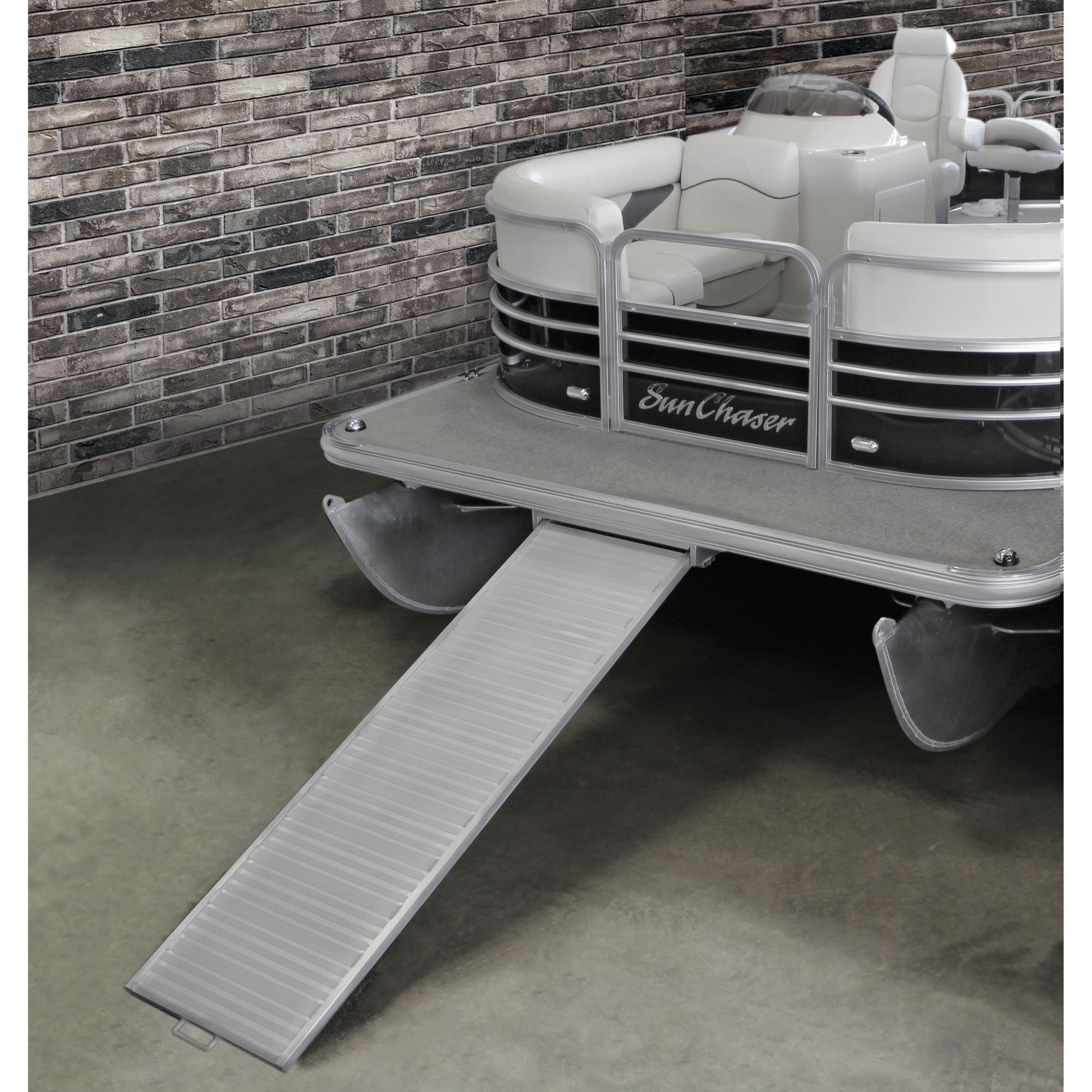 Extreme Max 3005.3849 HeavyDuty Undermount Pontoon Ramp