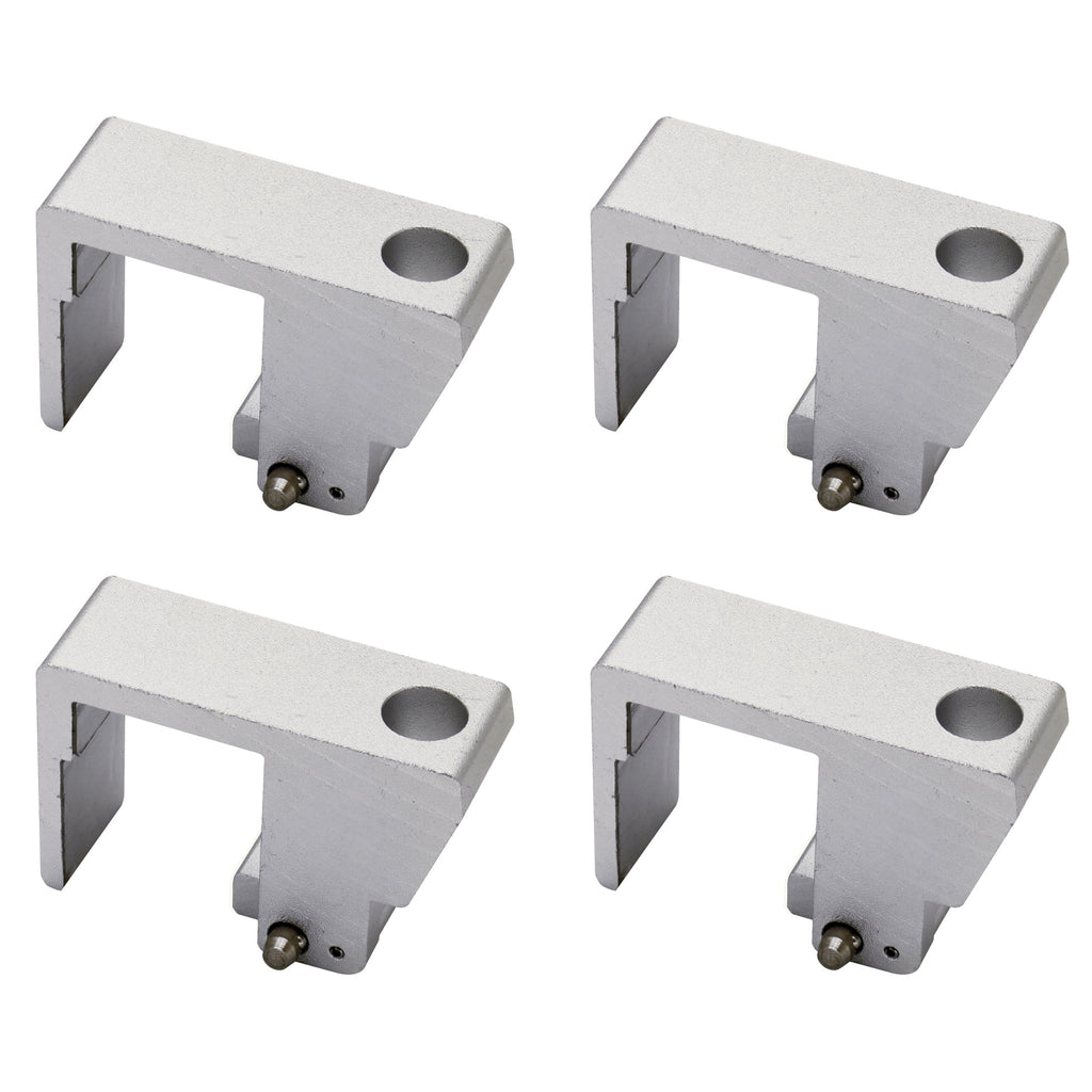 Extreme Max 3005.3878.4 Pontoon Rail Mount Fender Holder For Up To 1/2'' Fender Line - Pack Of 4
