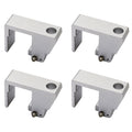 Extreme Max 3005.3878.4 Pontoon Rail Mount Fender Holder For Up To 1/2'' Fender Line - Pack Of 4