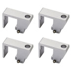 Extreme Max 3005.3878.4 Pontoon Rail Mount Fender Holder For Up To 1/2'' Fender Line - Pack Of 4