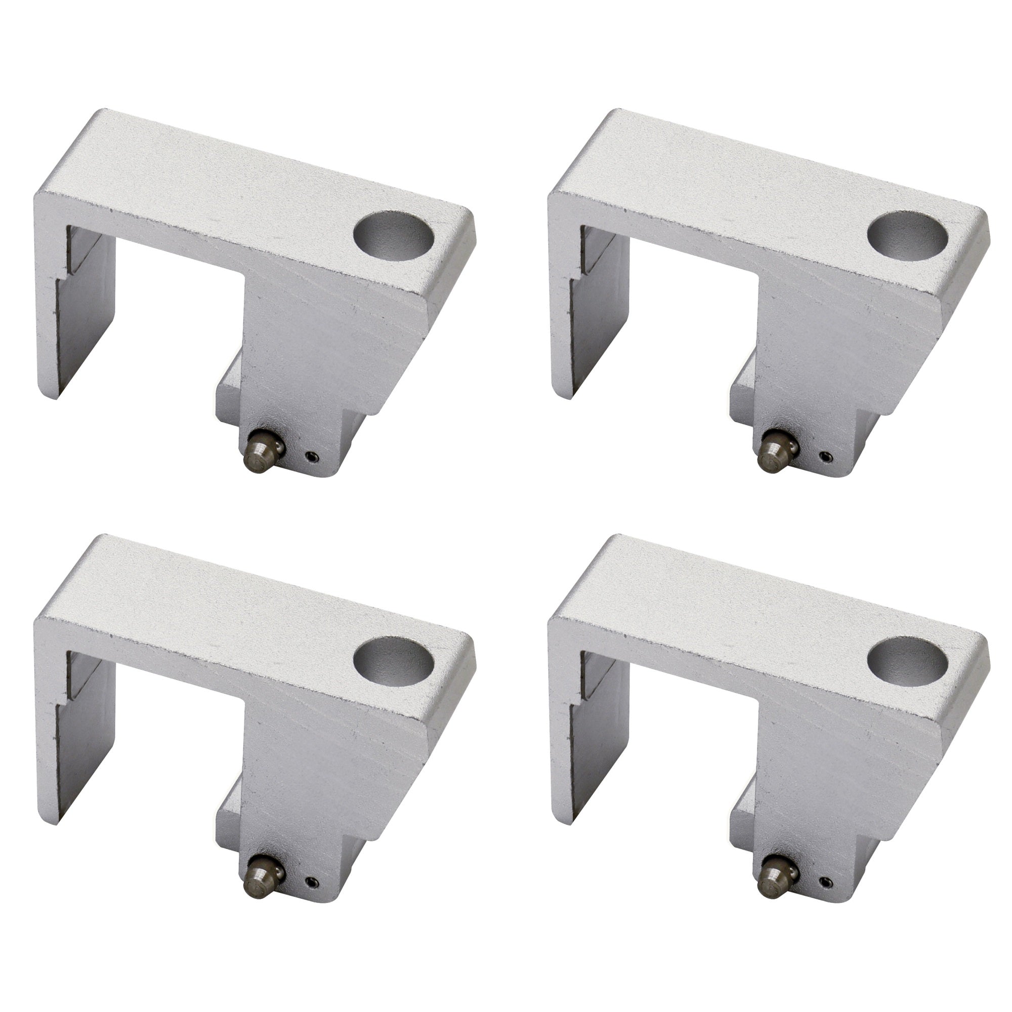 Extreme Max 3005.3878.4 Pontoon Rail Mount Fender Holder For Up To 1/2'' Fender Line - Pack Of 4