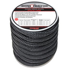 Extreme Max 3006.2309 Boattector Double Braid Nylon Dock Line - 3/4'' X 30', Black