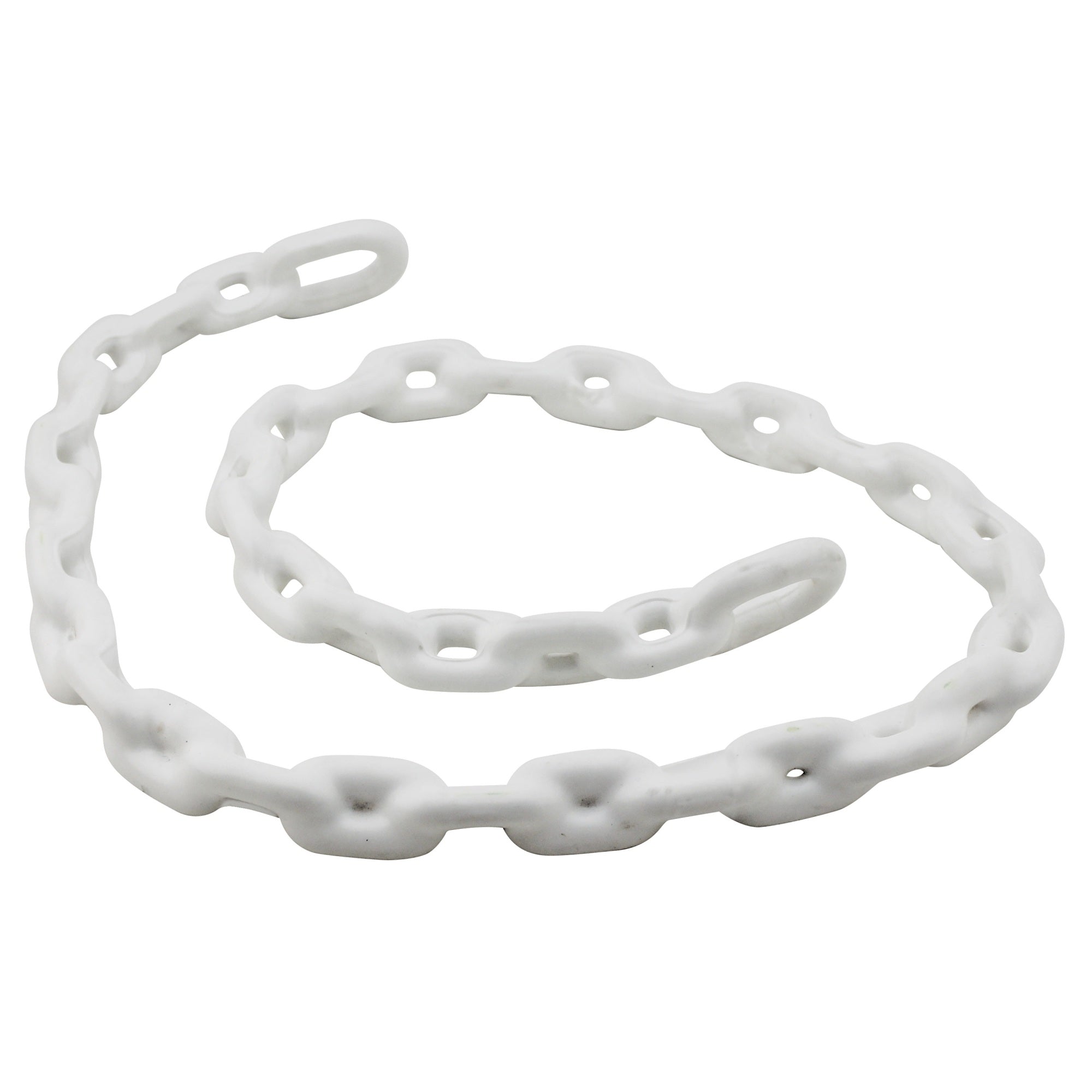 Extreme Max 3006.6587 BoatTector PVCCoated Anchor Chain  1/4 x 4, White