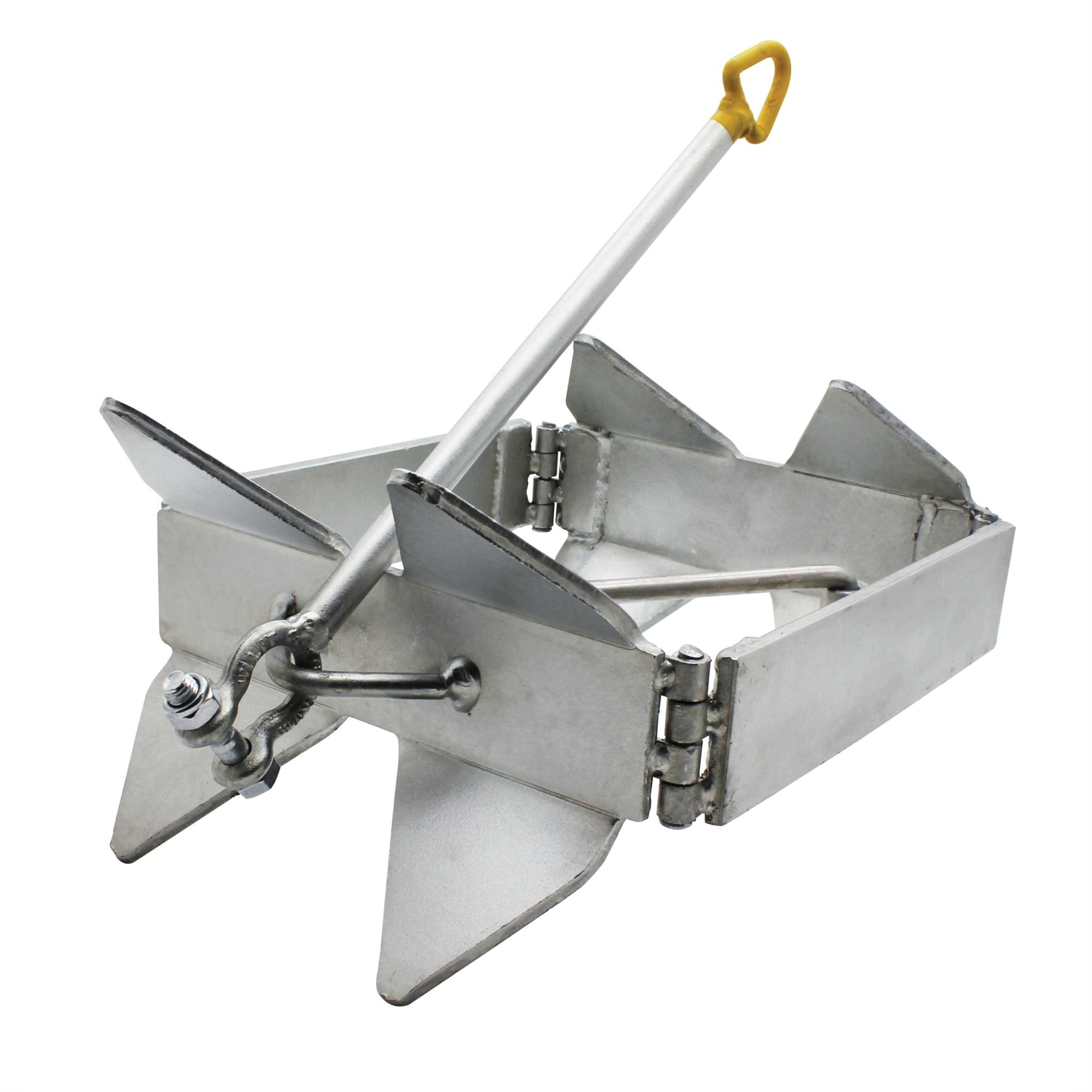 Extreme Max 3006.6652 Boattector Zinc-Plated Cube Anchor (Box Style)