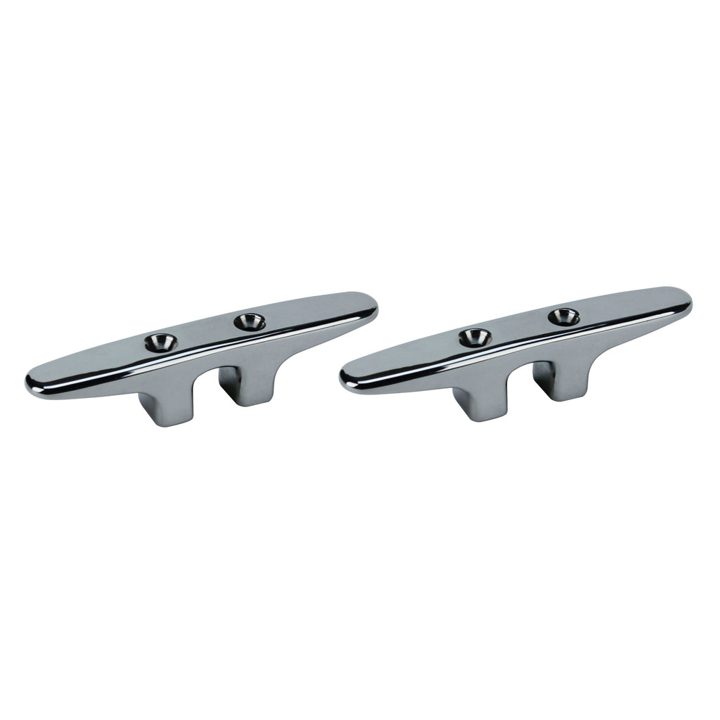 Extreme Max 3006.6762.2 Soft Point Stainless Steel Dock Cleat - 6, Value 2-Pack