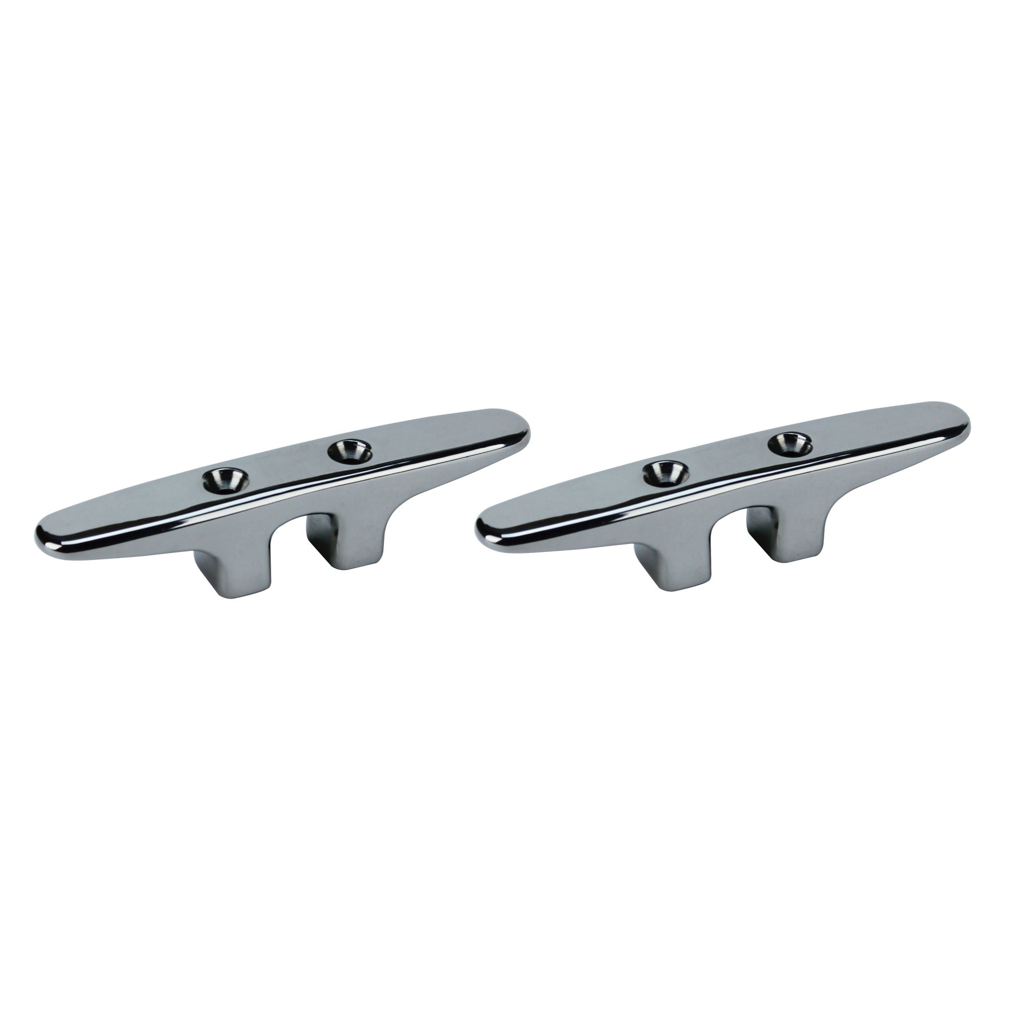 Extreme Max 3006.6762.2 Soft Point Stainless Steel Dock Cleat - 6, Value 2-Pack