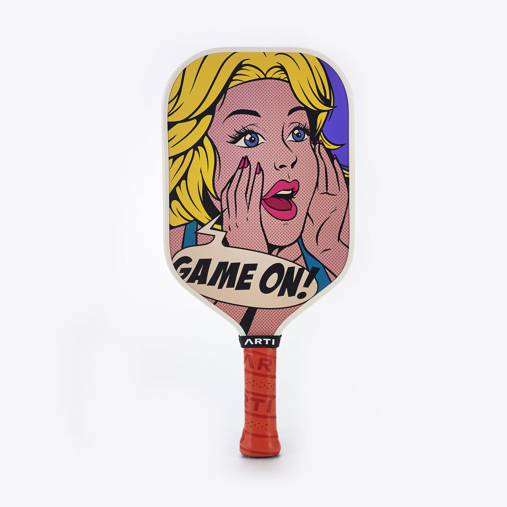 ARTI 16mm Carbon Fiber Kristen&Kristy "GAME ON" Paddle