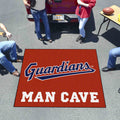 Cleveland Guardians Man Cave Tailgater Rug  5ft. x 6ft.