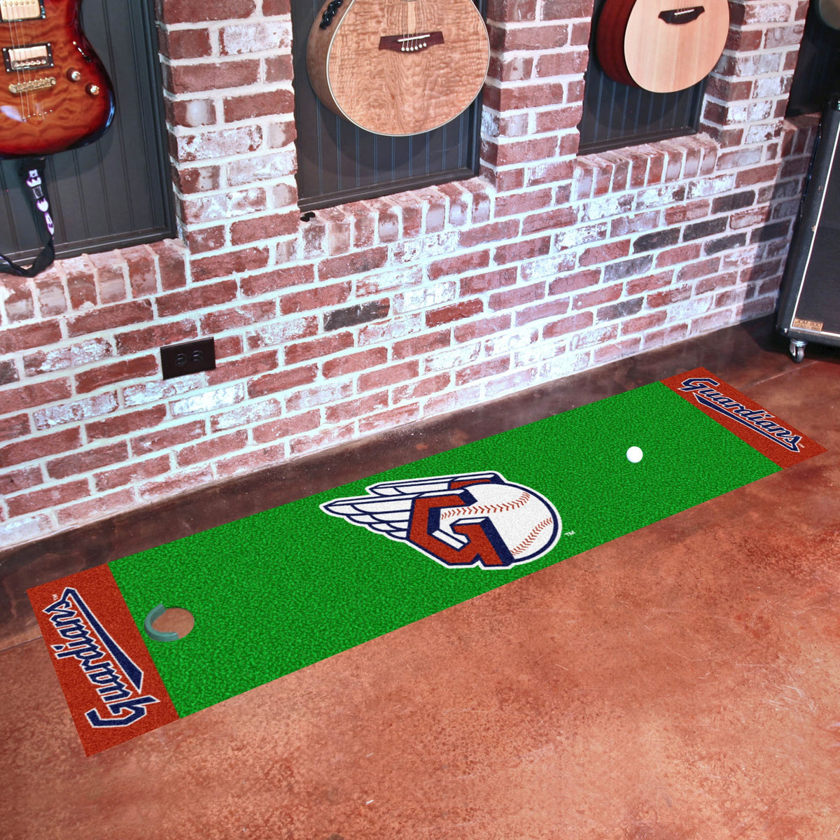 Cleveland Guardians Putting Green Mat  1.5ft. x 6ft.