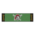 Pittsburgh Pirates Putting Green Mat  1.5ft. x 6ft.  Pirate Head Alternate Logo