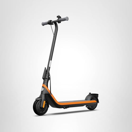 Segway Ninebot eKickScooter C2 w/6.8 mi Max Operating Range & 9.9 mph Max Speed, Kids Electric Scooter for Teens Ages 6-12, Incl