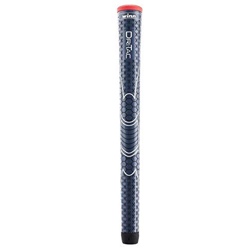 Winn Dri-Tac Standard Navy Blue - 9 Piece Golf Grip Bundle