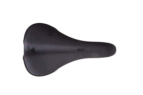 Volt Wide Cromoly Black Saddle