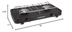 Stansport 2-Burner Regulated Propane Camp Stove (220)