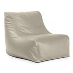 Jaxx Ponce Nautical Edition - Bean Bag Chair For Boat, Yacht & Watersports - Marine Vinyl, Mineral Gray