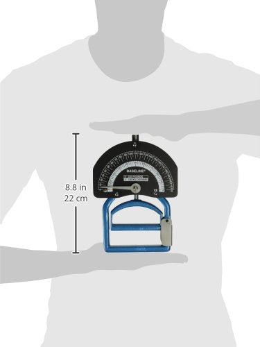 Baseline 12-0281 Smedley Spring Adjustable Handle Hand Dynamometer, 0 To 220 Lbs. Force Range