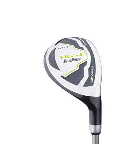 Tour Edge Hl-J Junior Complete Golf Set With Bag (Right Hand, Graphite, 1 Putter, 2 Irons, 1 Hybrid, 1 Wood, 7-10 Yrs) Green