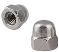 50Pcs M4 Acorn Hex Cap 304 Stainless Steel 18-8 Nuts Metric Dome Head Nuts