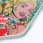 ARTI 16mm Carbon Fiber Kristen&Kristy "Happy Holidays" Paddle