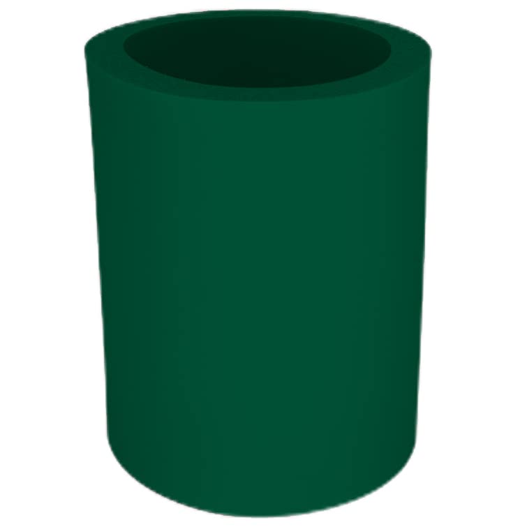 Blank Thick Foam Old School Can Cooler (2 Pack, Forest Green)