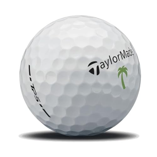 TaylorMade Golf 2024 Symbol TP5 Palm Tree GOLFBALLS ONE Dozen